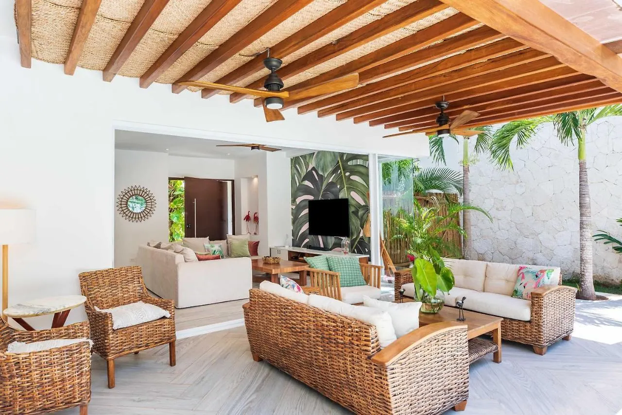 Villa Ek'Balam & Villa Flamingo, Luxury Villas, Private Pool, Private Garden, Jacuzzi, 24H Security Τουλούμ