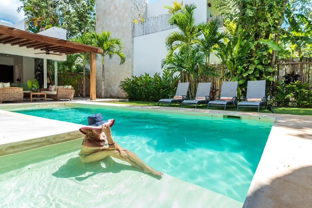 Villa Ek'Balam & Villa Flamingo, Luxury Villas, Private Pool, Private Garden, Jacuzzi, 24H Security Tulum 0*,  Mexico