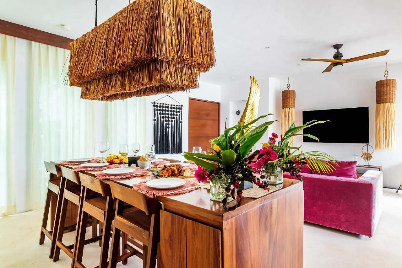 Villa Ek'Balam & Villa Flamingo, Luxury Villas, Private Pool, Private Garden, Jacuzzi, 24H Security Tulum 0*,  Mexico