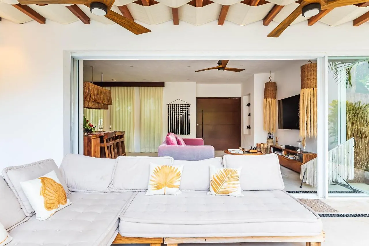 Villa Ek'Balam & Villa Flamingo, Luxury Villas, Private Pool, Private Garden, Jacuzzi, 24H Security Tulum 0*,  Mexico