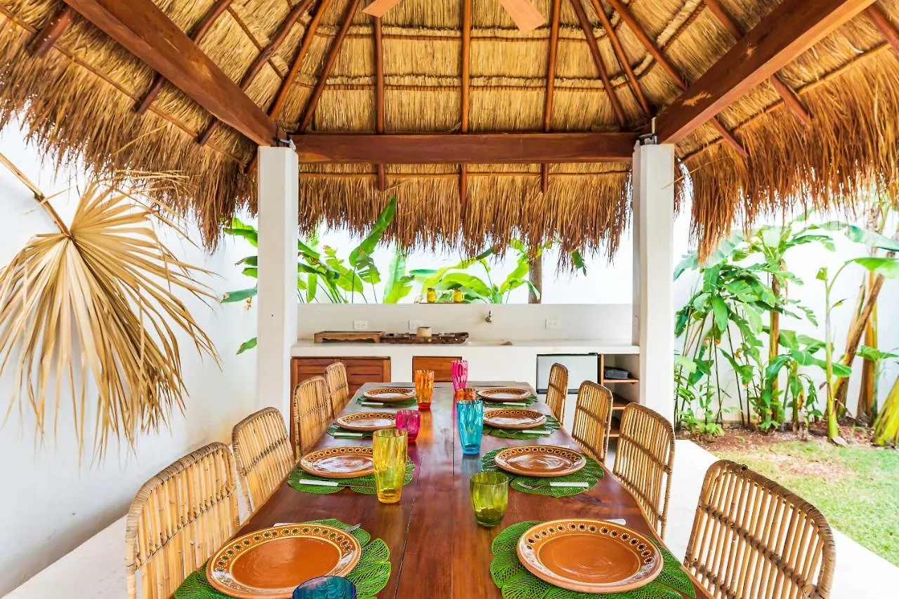 Villa Ek'Balam & Villa Flamingo, Luxury Villas, Private Pool, Private Garden, Jacuzzi, 24H Security Tulum