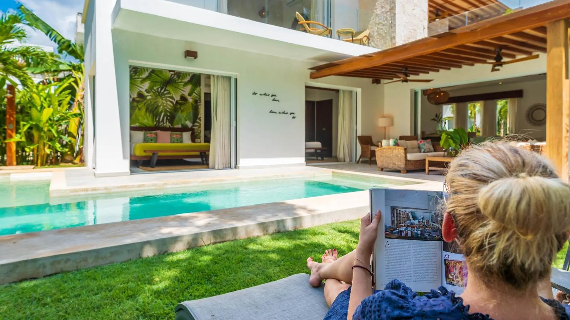 Villa Ek'Balam & Villa Flamingo, Luxury Villas, Private Pool, Private Garden, Jacuzzi, 24H Security Tulum