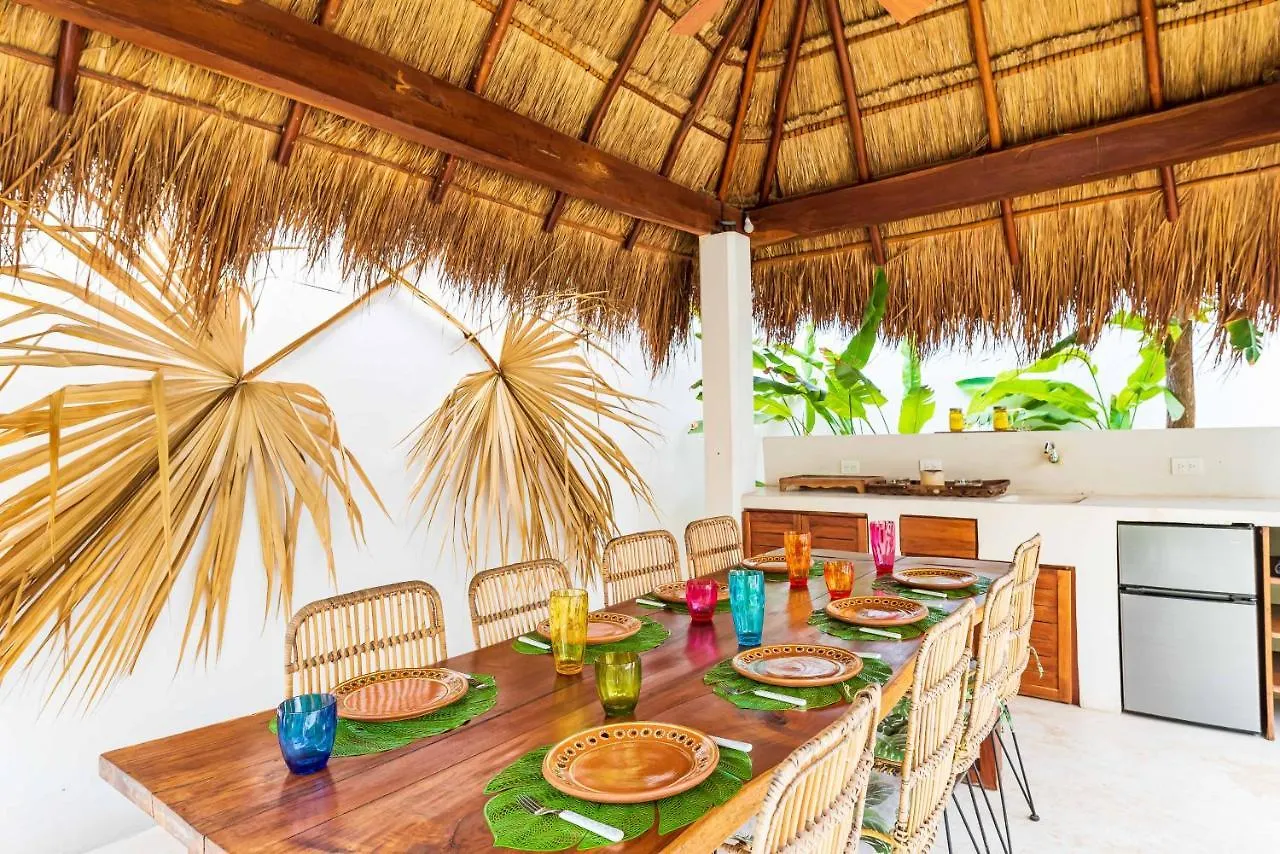 Villa Ek'Balam & Villa Flamingo, Luxury Villas, Private Pool, Private Garden, Jacuzzi, 24H Security Tulum